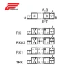 سمبل هیدرولیک شیر دوپلوماتیک DS3-RK