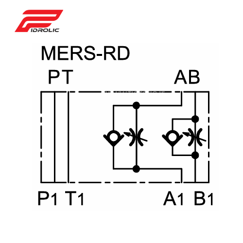 هیدرولیک سیمبل فلوکنترل دوپلوماتیک MERS-RD