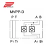  قفل کن زیر شیری AB مدل MVVP-D-50 سیمبل